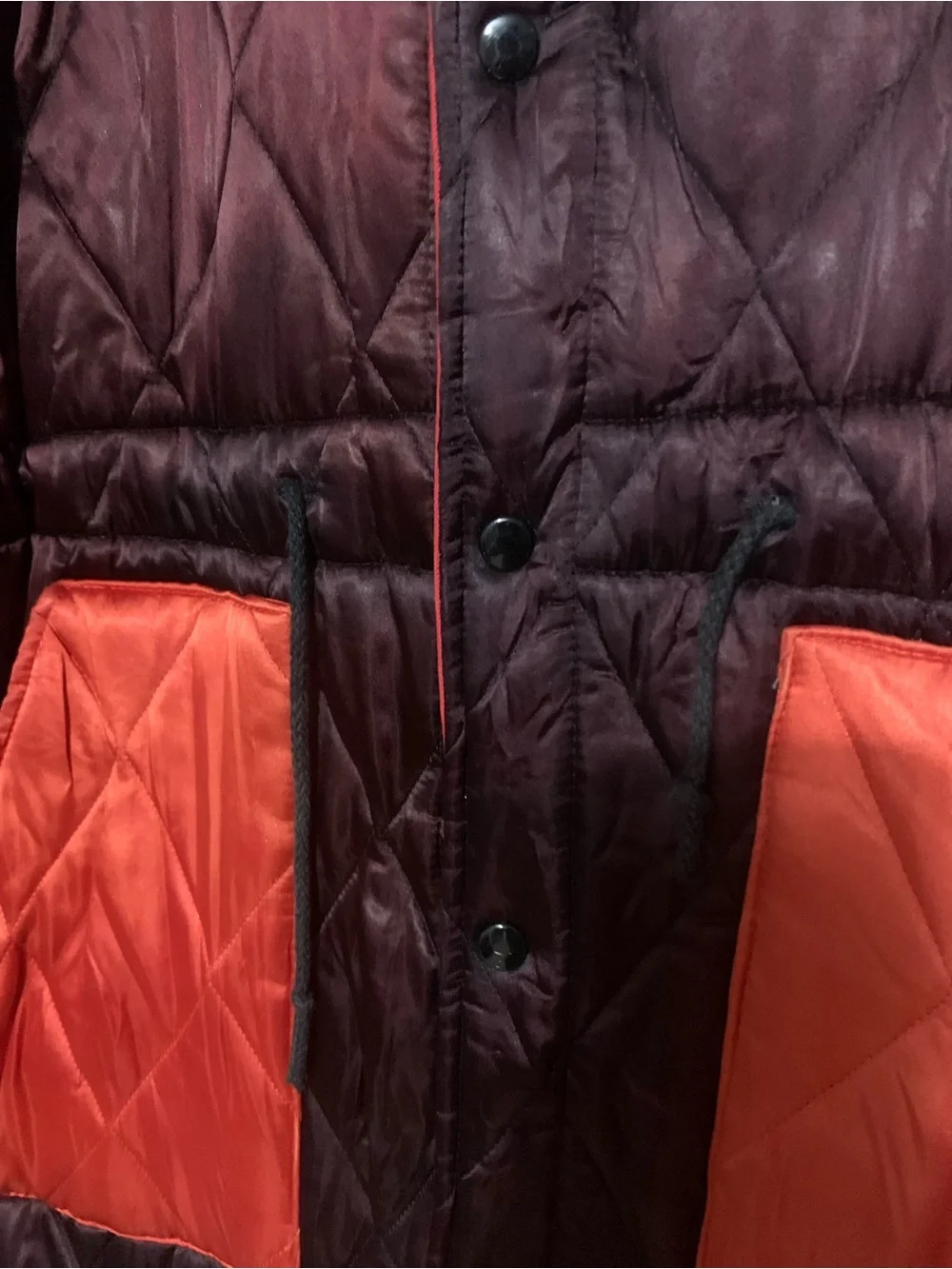 Vintage 90s Chicago Bulls Quilted Long Bench Coat Jacket Parka XL Michael Jordan